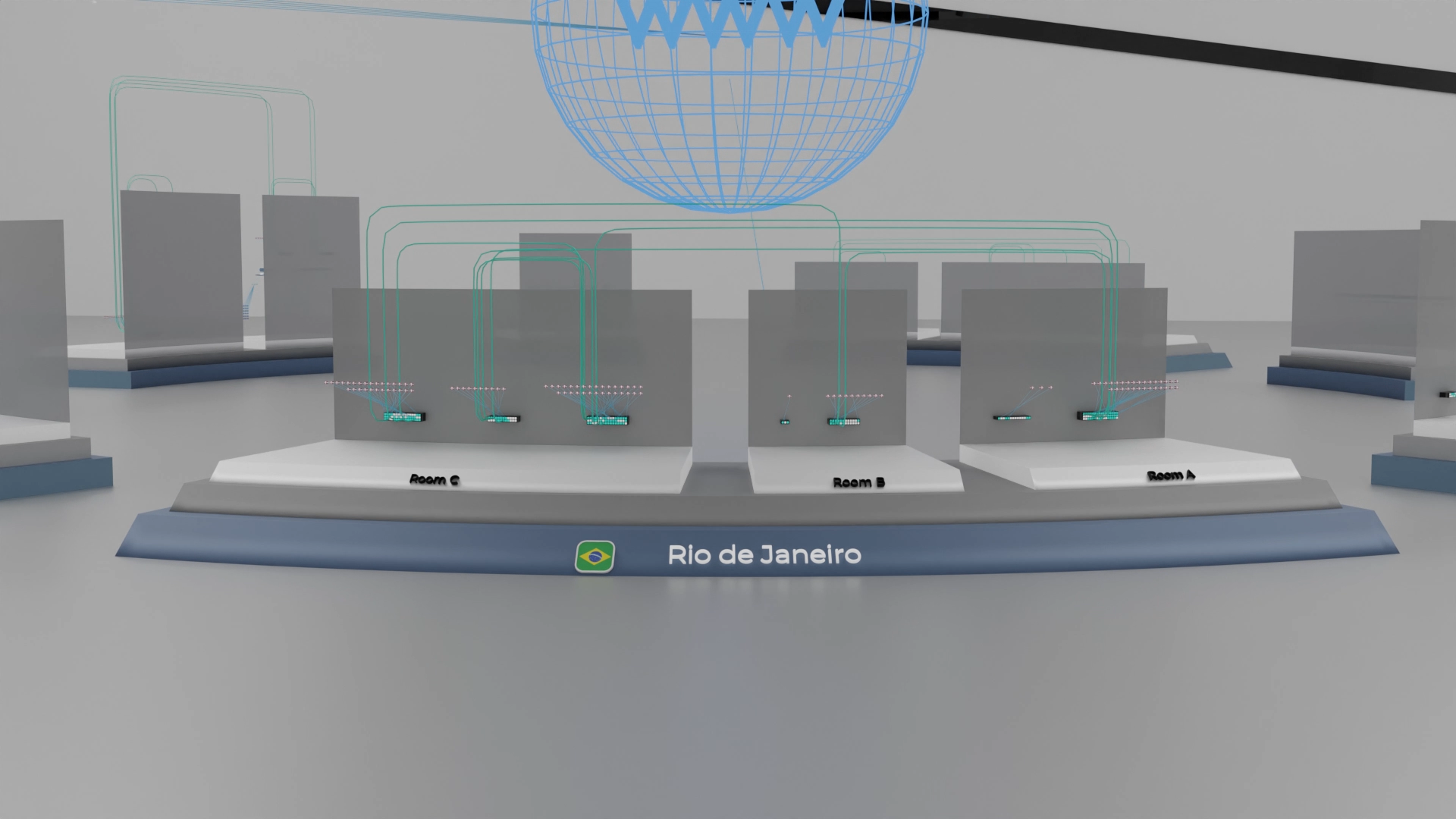 Supervision des switchs et uplinks en 3D